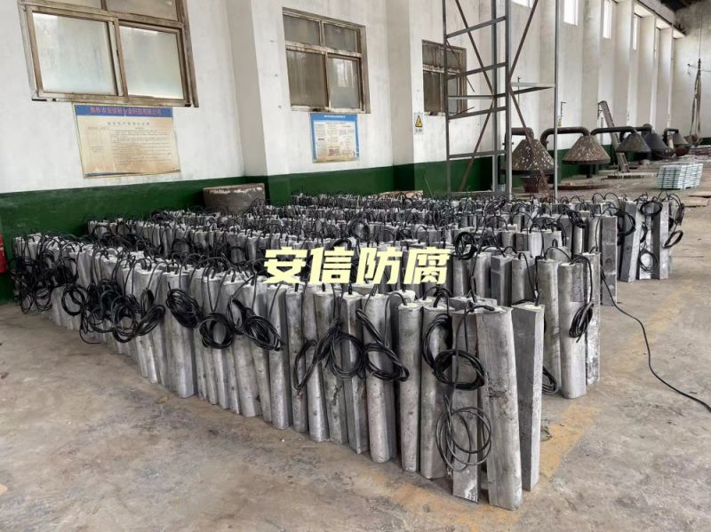 我公司鎂陽(yáng)極，鋁合金陽(yáng)極，鋁犧牲陽(yáng)極，鎂陽(yáng)極，鎂合金犧牲陽(yáng)極在呼和浩特?zé)捰蛷S的使用被評(píng)為優(yōu) 秀生產(chǎn)商